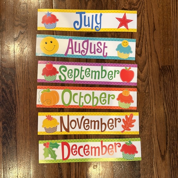 Months and Weather Classroom Decor Set - Picture 3 of 4